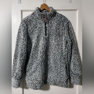 🩶Women's Sherpa Lined Half Zip Hoodie🩶